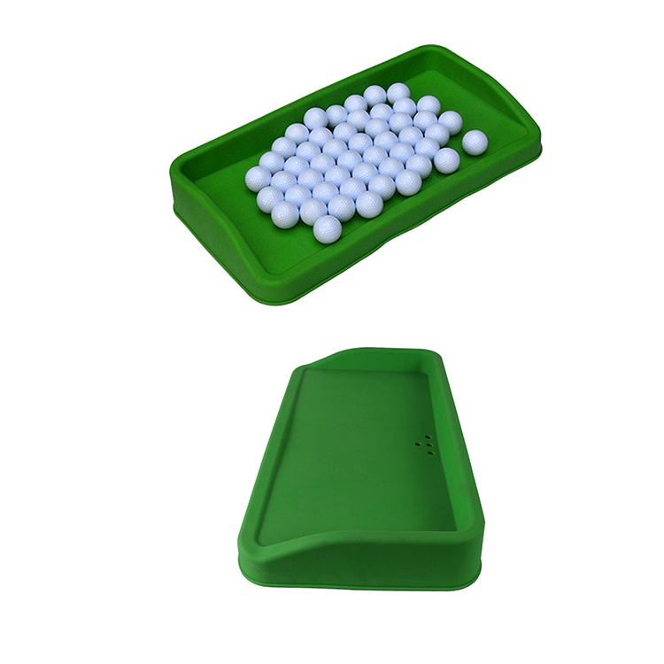 Golf Rubber Ball Box Capacity 100 Balls Golf Storage Box Driving Range Court Equipment 