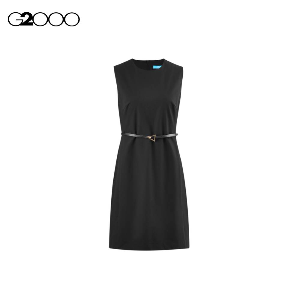 G2000 Women Sarah Cool Touch Fitted Dress With Belt