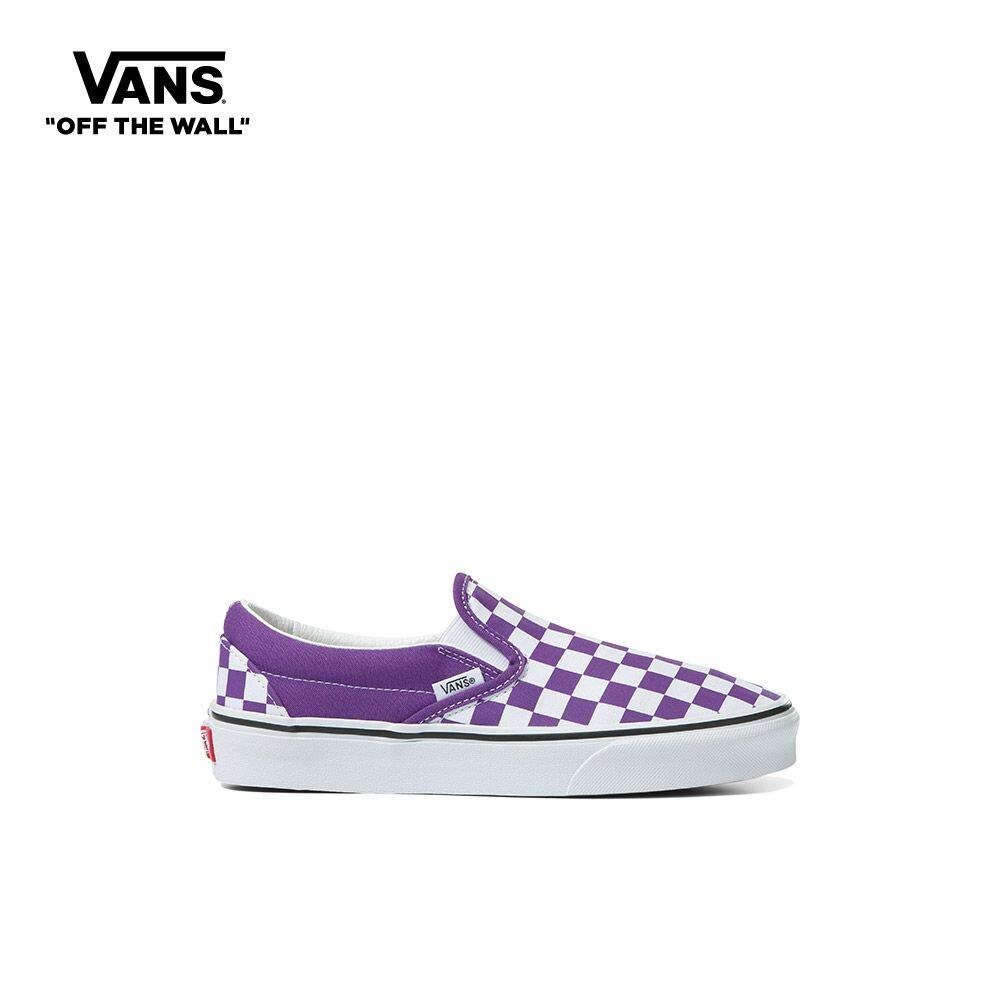 Vans Color Theory Classic Slip-On Women (Unisex US Size) PURPLE VN0A5JMHBEK1