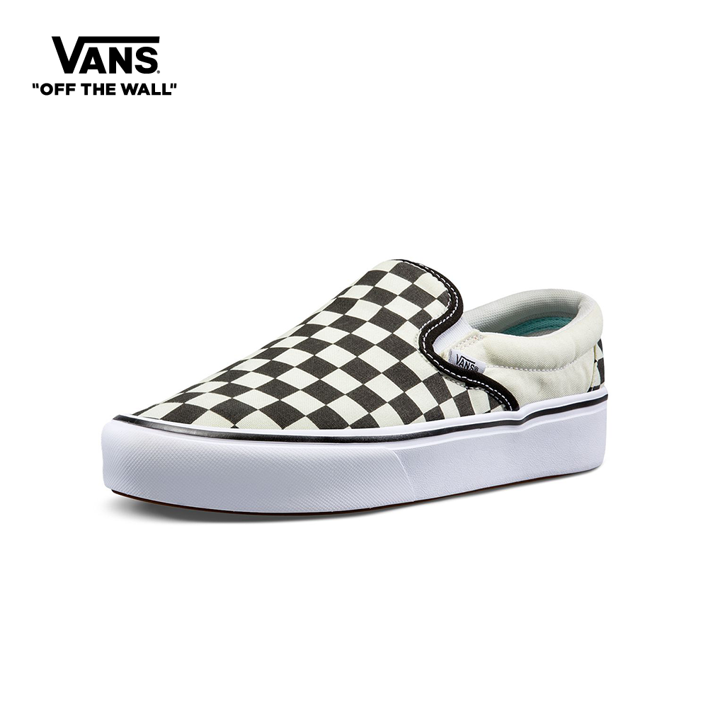 Vans Comfycush Slip-On Unisex Sneakers Men (Unisex US Size) White VN0A3WMDVO41